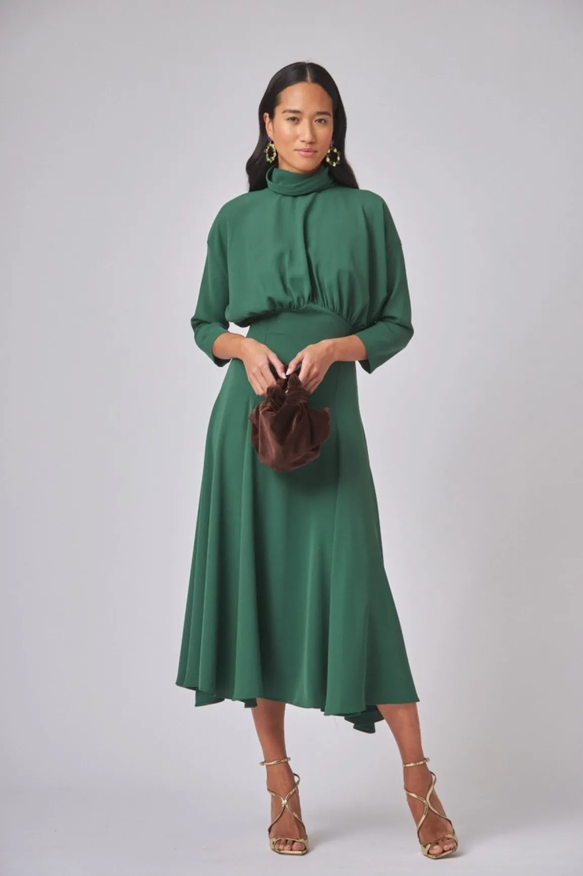 Clearance VESTIDO SANTINAVERDE Midi dresses