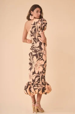 Clearance VESTIDO SIMONETTAESTAMPADO Midi dresses