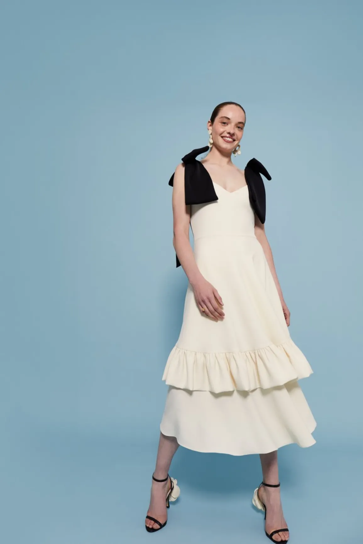 Outlet VESTIDO TRIANA24CRUDO Midi dresses|I DO