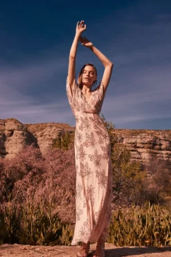 Online VESTIDO ZAIDEROSA Long dresses